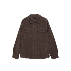 s.Oliver - Overshirt Corduroy Dunkelbraun