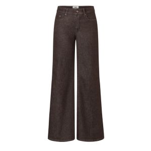 MAC Jeans - Wideleg Flared Jeans Brown Rinsed