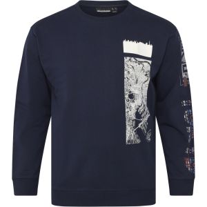 North Latitude Sweater - Aerial Dark Navy