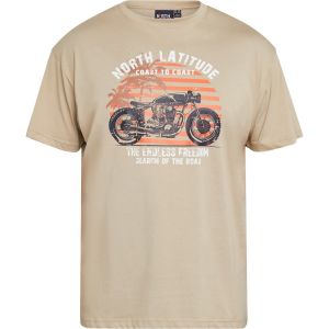 North Latitude T-Shirt - Coast Beige
