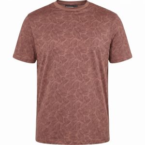 North Latitude T-Shirt - Jungle Dunkelrot