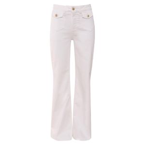 DNM Pure - Semi Wide Leg Jeans Bobby Offwhite