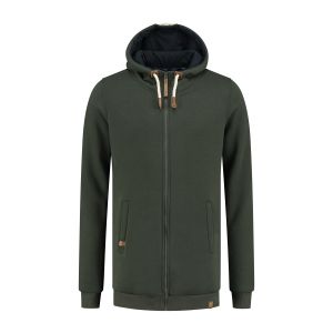 Brigg Sweatjacke - Tom Dunkelgrün