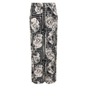 Zizo - Doore Wide Leg Hose Sumatra Print