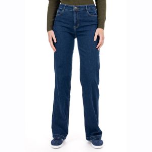 DNM Pure - Semi Wide Leg Jeans Shirley Authentic Blue