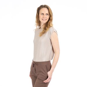 Maicazz - Top Sans Lurex Beige