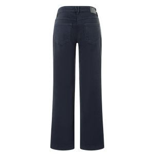 MAC Jeans - Wideleg Hosen Dunkelblau