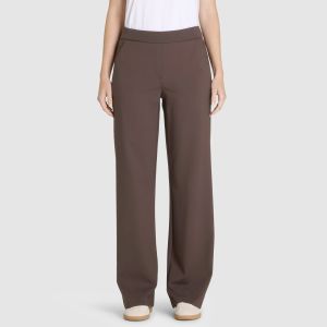 MAC Jeans Chiara - Wide Leg Hose Truffle Braun