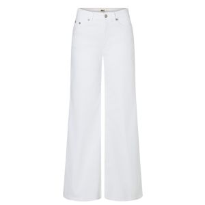 MAC Jeans - Wideleg Flared Jeans White Denim