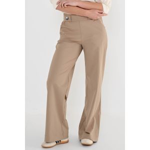 Maicazz - Xavi Wideleg Hosen Travel Sand
