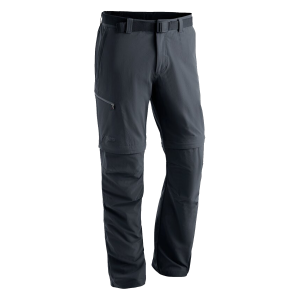 Maier Sports - Zipp Off Wanderhosen Tajo Regular Fit Schwarz L36