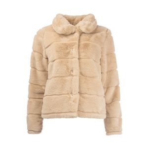 NED - Felljacke Stains Lines Pale Tan