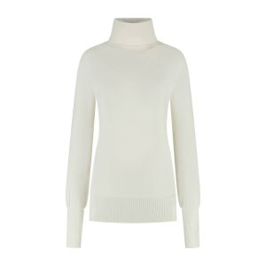 Only M - Rollkragenpullover Basic Panna