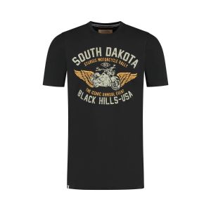 Redfield T-Shirt - Motorcycle Schwarz