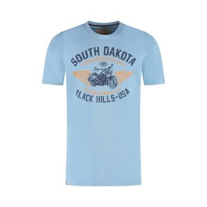 Redfield T-Shirt - Motorcycle Blau