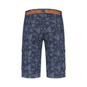 Redpoint - Cargo Shorts Perth Print Dunkelblau