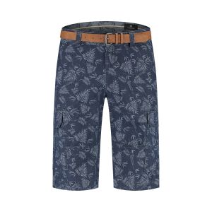 Redpoint - Cargo Shorts Perth Print Dunkelblau