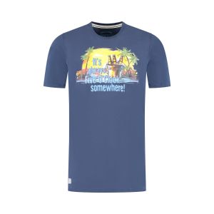 Redfield T-Shirt -  Five Dunkelblau