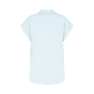 Sequoia - Leinenbluse Lina Hellblau