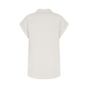 Sequoia - Leinenbluse Lina Hellbeige