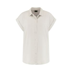 Sequoia - Leinenbluse Lina Hellbeige