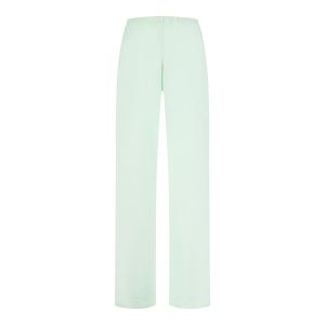 Sequoia - Wideleg Leinenhosen Rosa Hellmintgrün