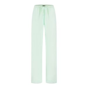 Sequoia - Wideleg Leinenhosen Rosa Hellmintgrün