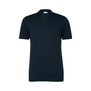 s.Oliver Polo - Texture Dunkelblau