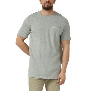 s.Oliver T-Shirt - Pocket Grau Meliert