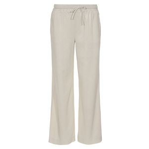 Maicazz - Somon Wideleg Hosen Offwhite-Silber