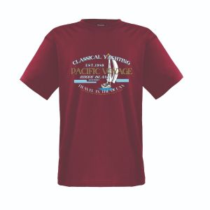 Adamo T-Shirt - Pacific Voyage Weinrot