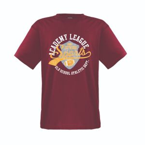 Adamo T-Shirt - Academy League Weinrot 