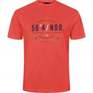 North 56˚4 T-Shirt - Nordic Shores Paprika