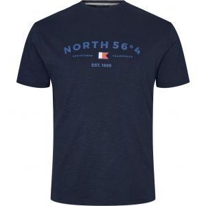 North 56˚4 T-Shirt - Logo 1998 Navy