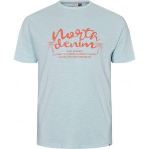 North 56˚4 T-Shirt - Raw Apparel  - Light Blue