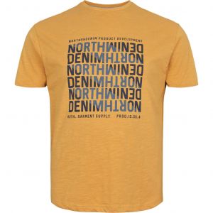 North 56˚4 T-Shirt - Words Yellow