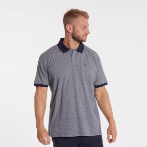 North 56˚4 Polo - Structure Navy Melange