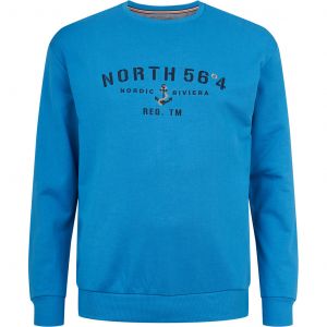 North 56˚4 Sweater - Nordic Riviera Mykonos Blue