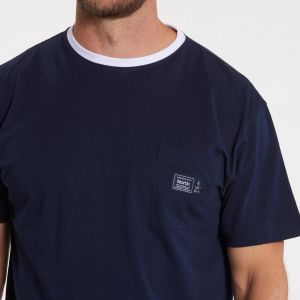North 56˚4 T-Shirt - Pocket Navy