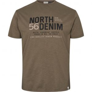 North 56˚4 T-Shirt - Raw Nordic Dusty Olive Green