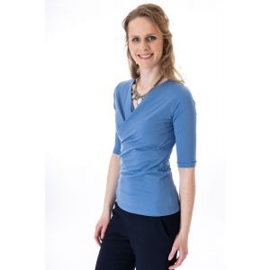 Only M - Top Travel Wrap Blue