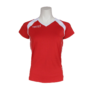 Panzeri Milano Cap Sleeves Shirt - Rot