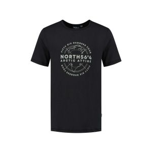 North 56˚4 T-Shirt - Artic Attire Black