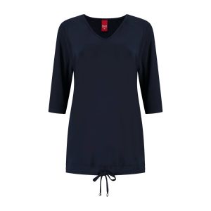 Only M - Lockere Top Maglia Navy