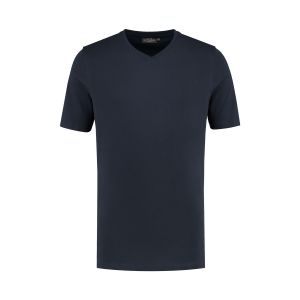 Kitaro T-shirt V-Ausschnitt - Marine