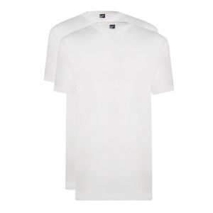 Alan Red T-Shirt - Virginia Weiß Extra Lang (2-pack)